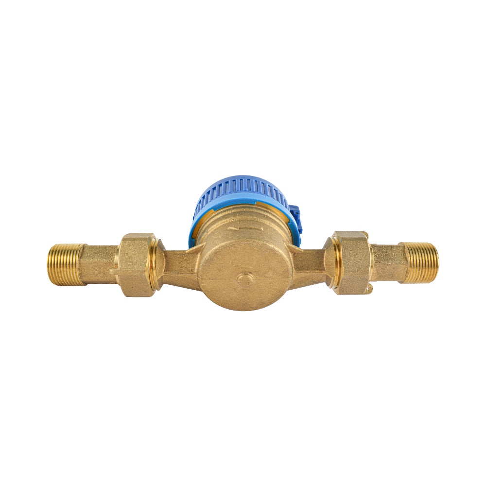 3/4" Single Jet Dry Type Vane Wheel Water Meter