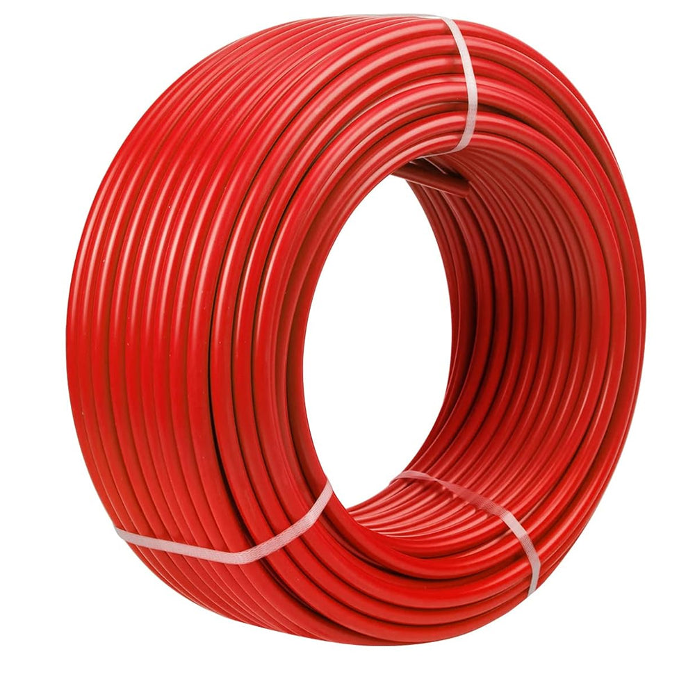 HYDRO MASTER 3/4 Inch PEX-B Oxygen Barrier Pipe, For Residential Water Lines in Homes PEX Radiant Heat Tubing