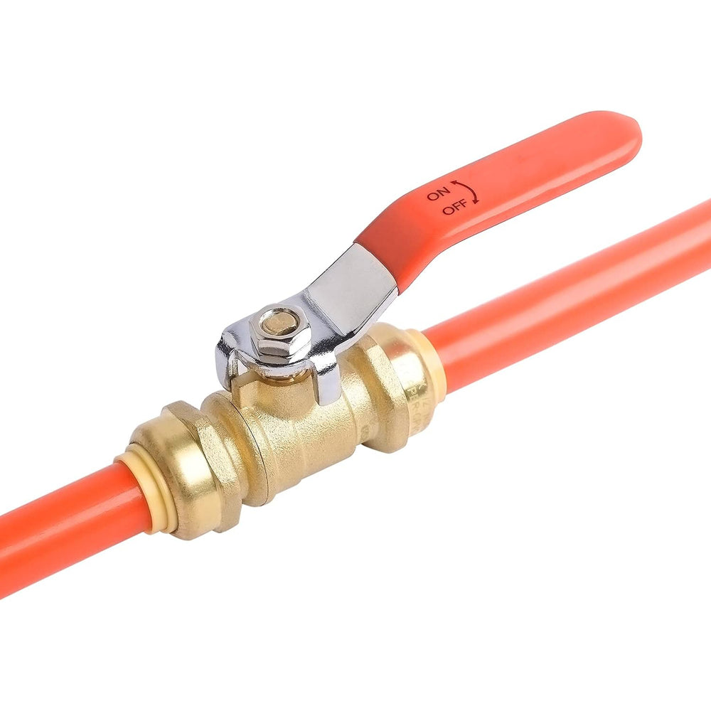 HYDRO MASTER 3/4 Inch PEX-B Oxygen Barrier Pipe, For Residential Water Lines in Homes PEX Radiant Heat Tubing