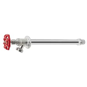 HYDRO MASTER Frost Free Sillcock Outdoor Faucet, 3/4" MIP x 1/2" MIP & 1/2" Sweat