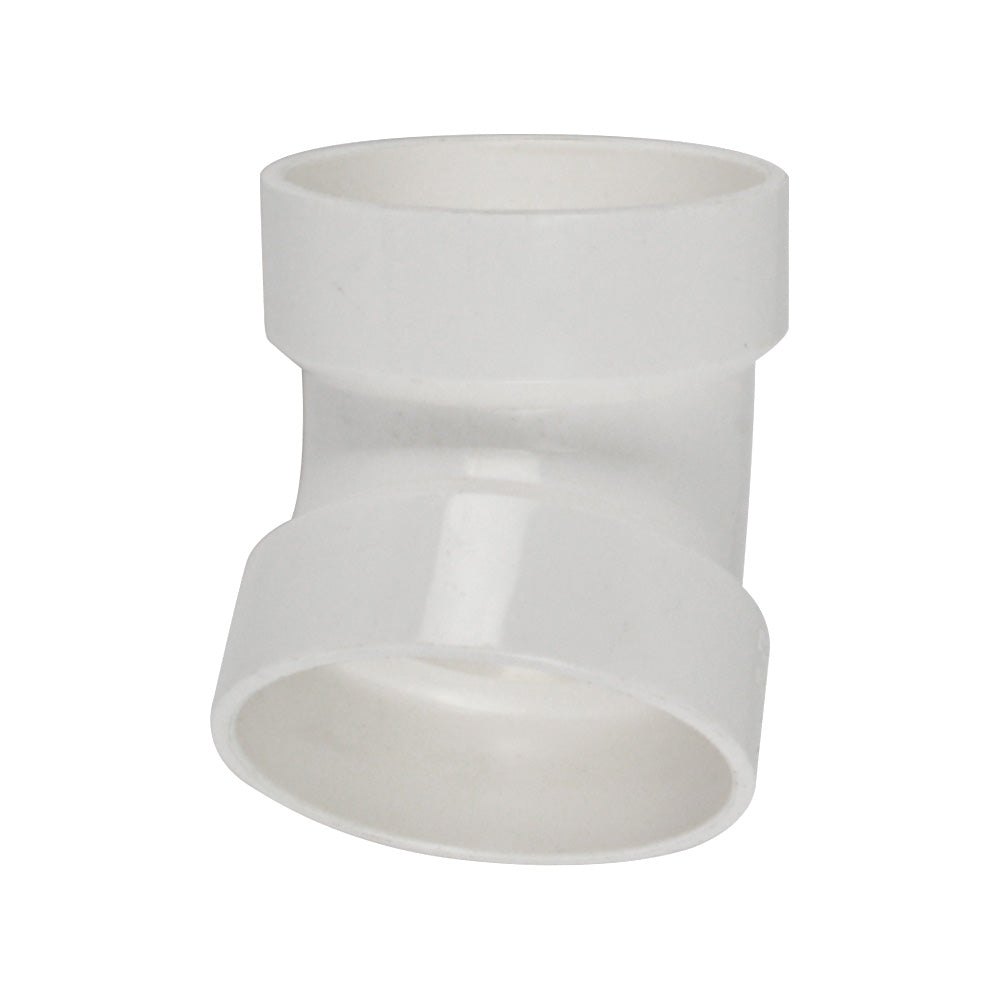 PVC DWV fittings 1/8 elbow (hub x hub)
