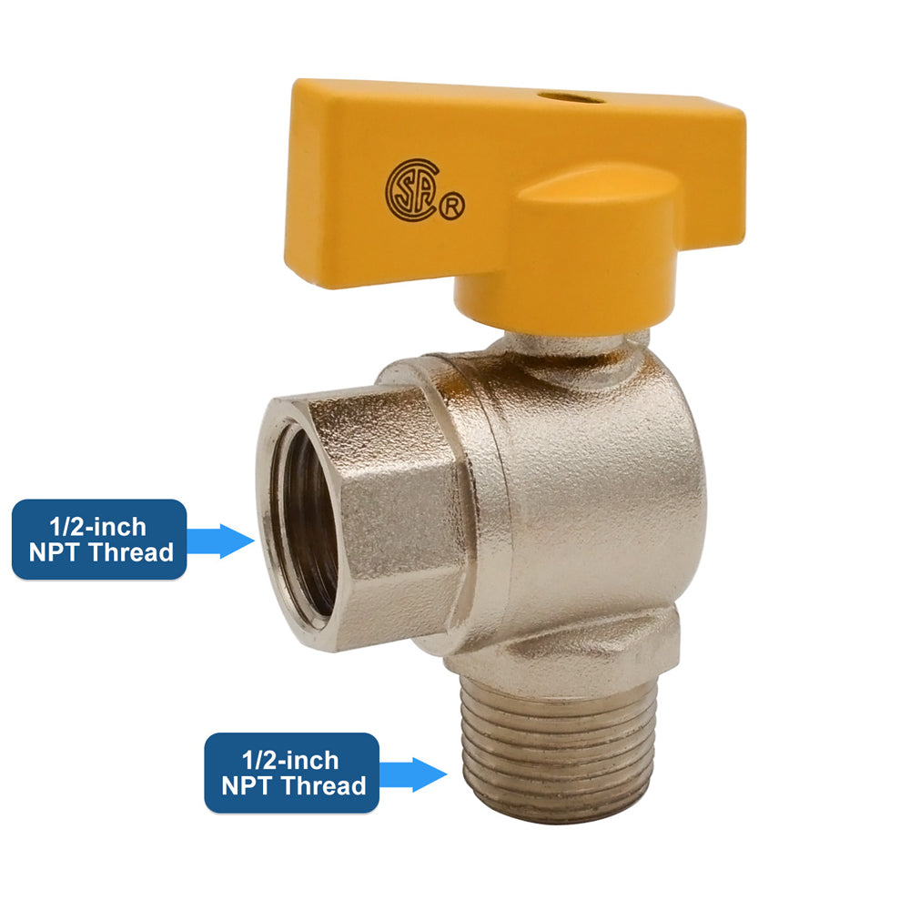 HYDRO MASTER Stop Valve, 1/2" Gas Valve Box
