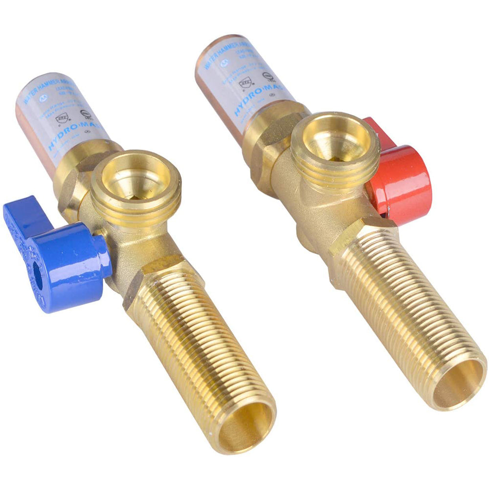 Hydro Master Washing Machine Outlet Box, Washing Stop Valves with Water Hammer Arrestor
