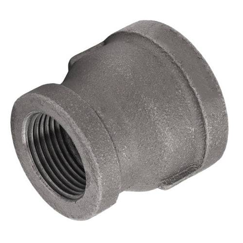 HYDRO MSATER NPT Thread Cast Iron Black Fittings Reducing Coupling Iron Pipe Fittings - watertech plumbing supply