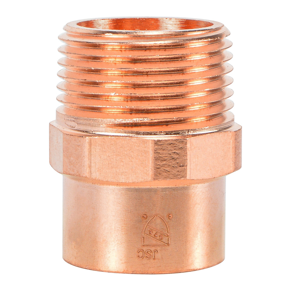 HYDRO MSATER NPT Thread X Sweat Copper Pipe Connection Straight Copper Pipe Fittings
