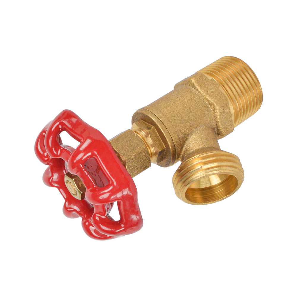 HYDRO MASTER Lead Free Brass Boiler Drain Valve