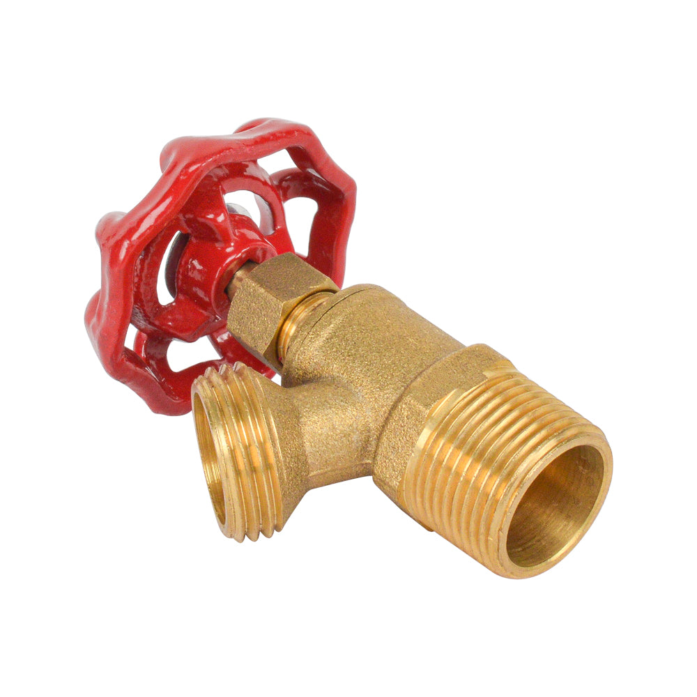 HYDRO MASTER Lead Free Brass Boiler Drain Valve