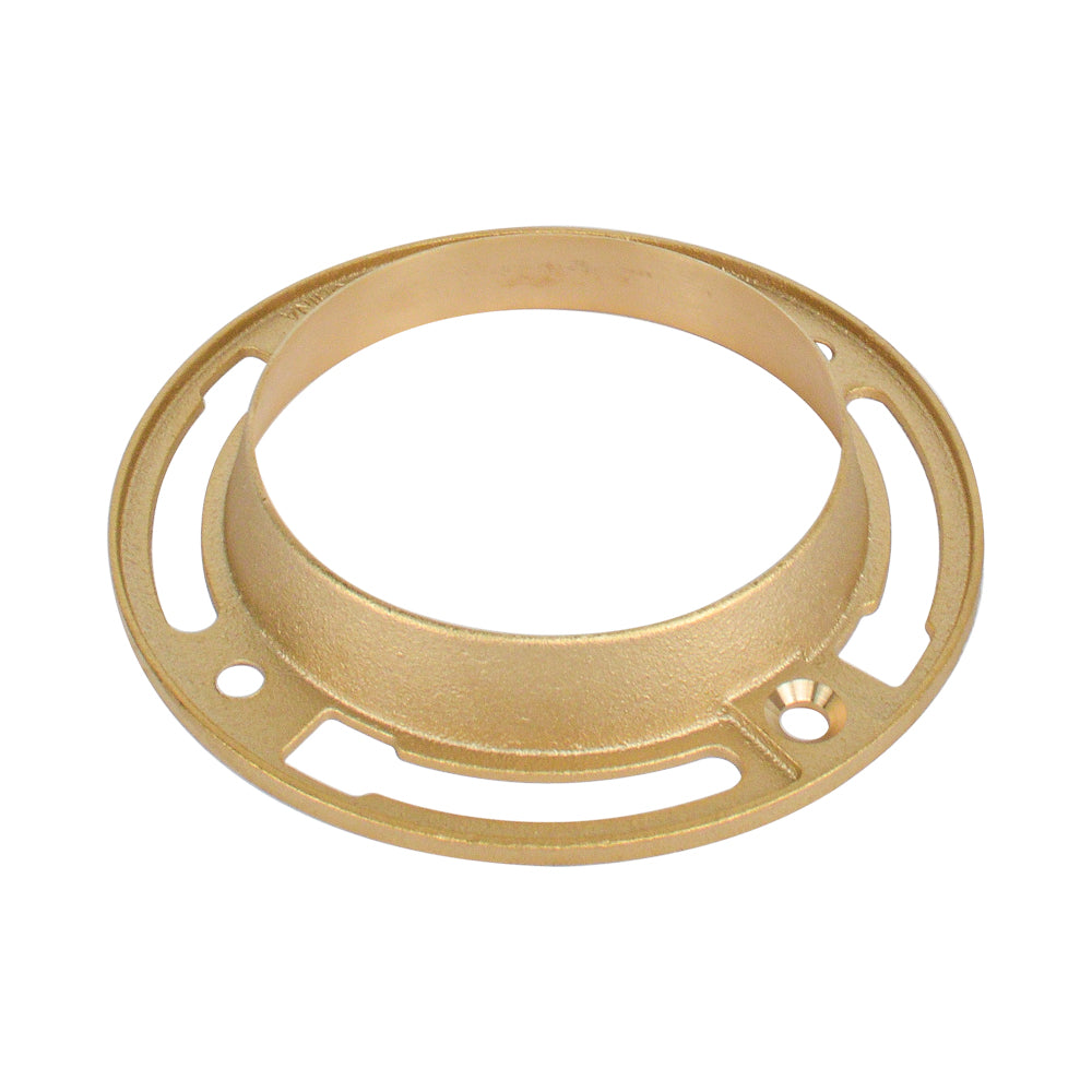 HYDRO MASTER Brass Deep Closet Floor Flange
