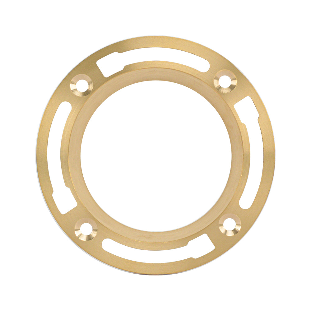 HYDRO MASTER Brass Deep Closet Floor Flange