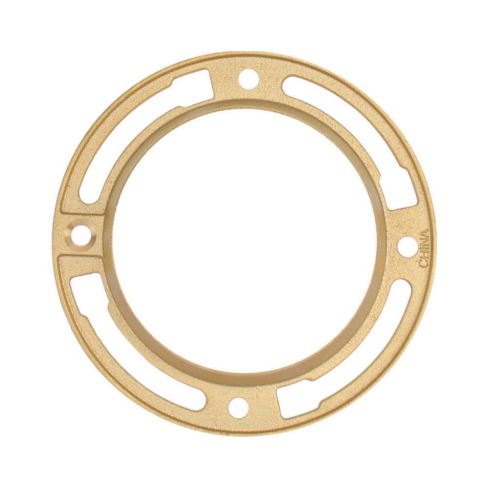 HYDRO MASTER Brass Deep Closet Floor Flange