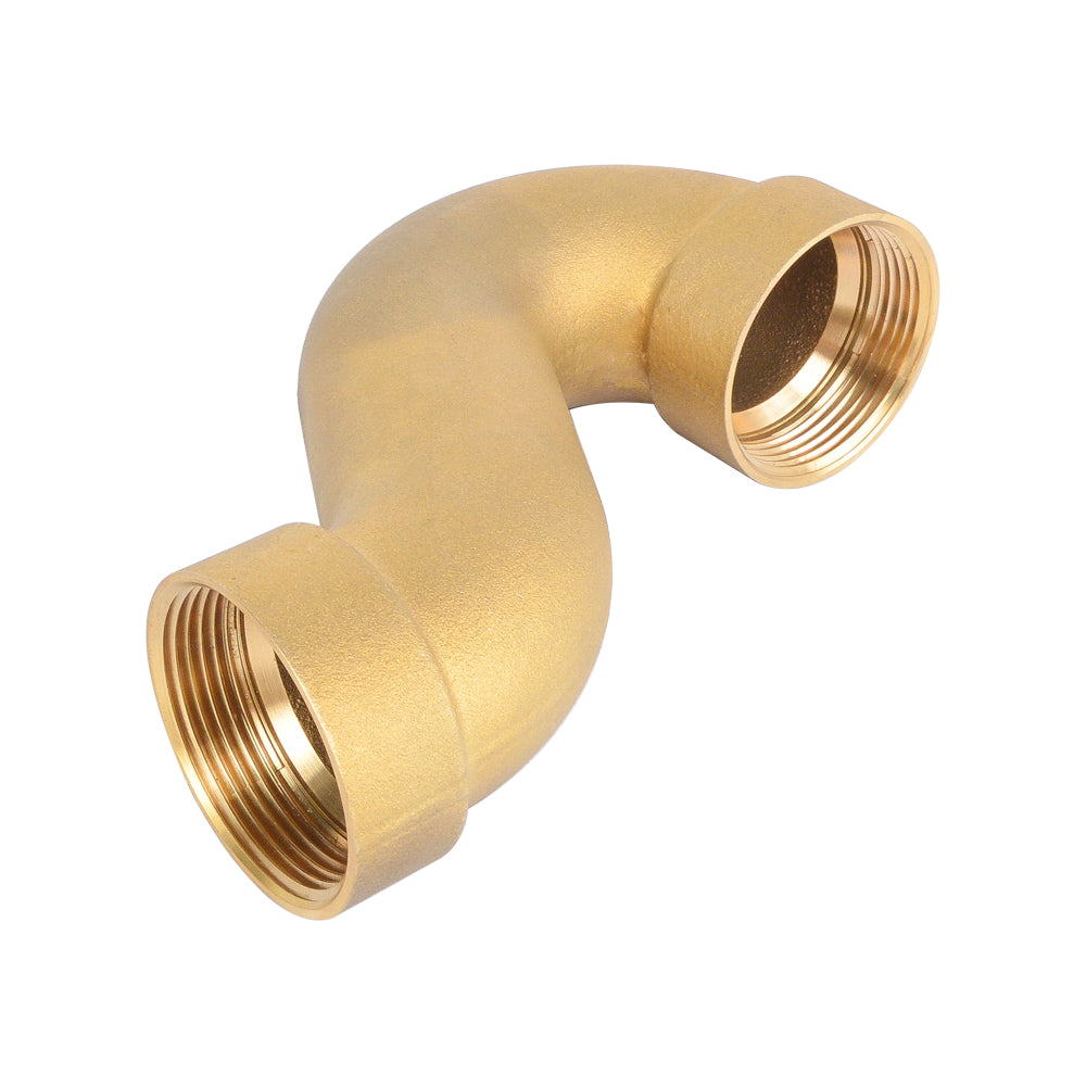HYDRO MASTER Rough Brass 1-1/2" LOW SEAL BATH TRAP