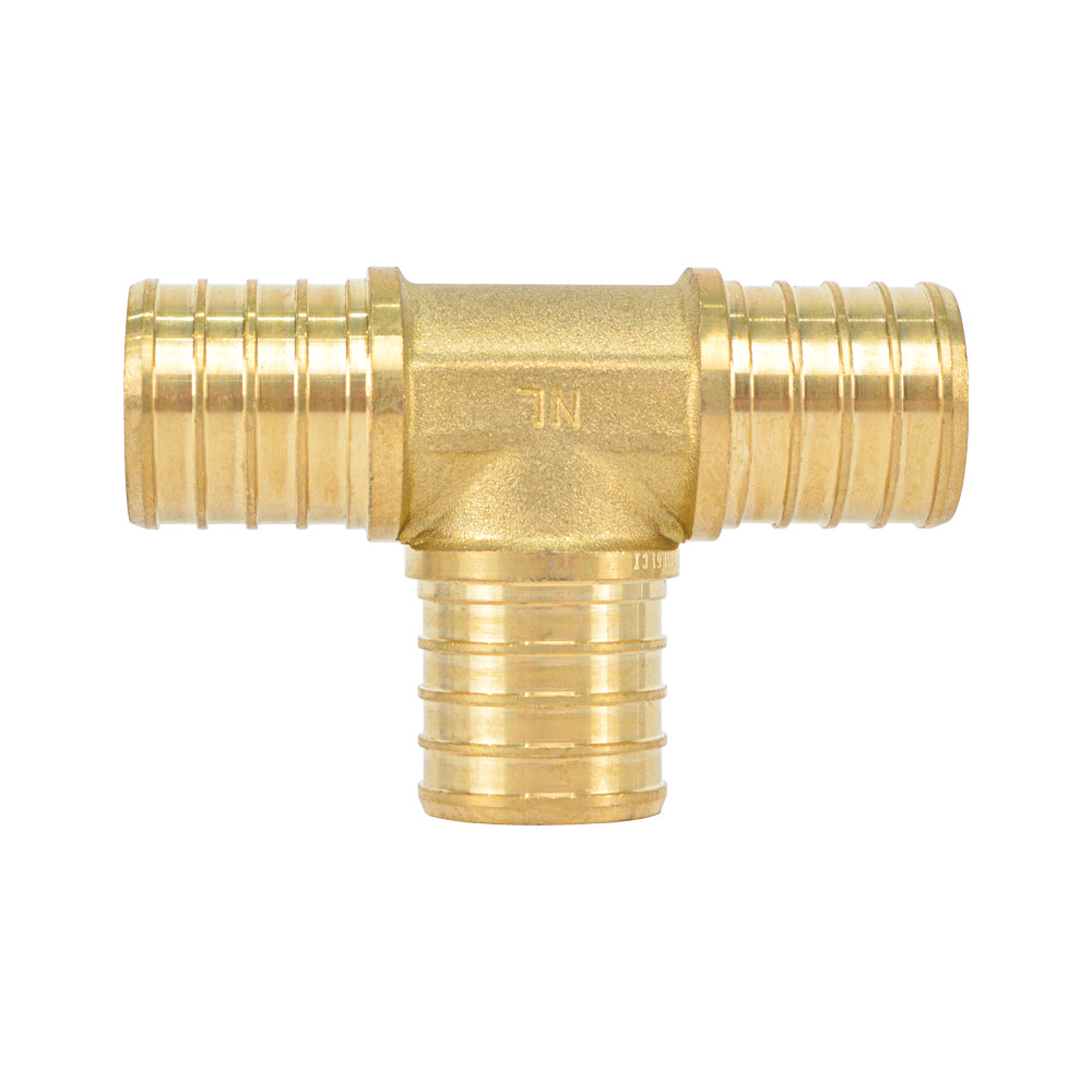 HYDRO MSATER Lead Free Brass PEX Reducing Tee Crimp Fitting Pex Fitting