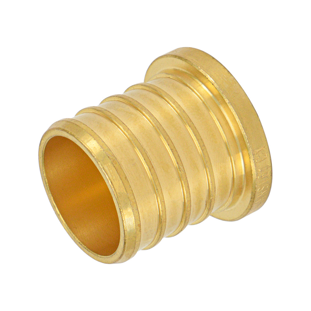 HYDRO MSATER Lead Free Brass Test Plug Pex Fitting, PEX End Connection