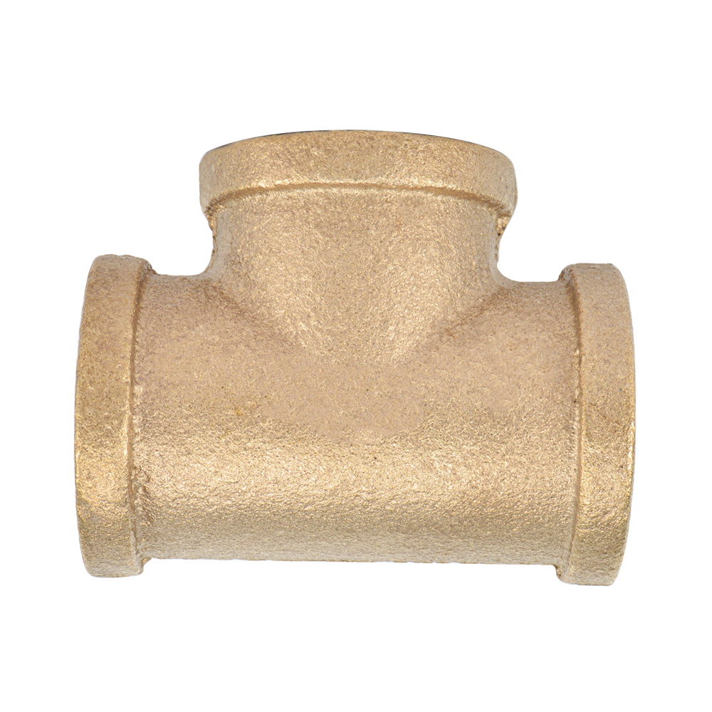 Brass Tee Fitting, Lead Free Brass