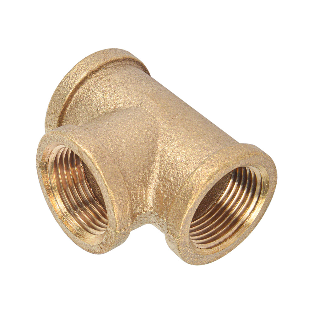 Brass Tee Fitting , Lead Free Brass