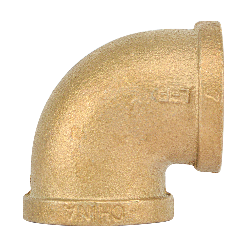 Brass 90-Degree Elbow, Lead Free Brass