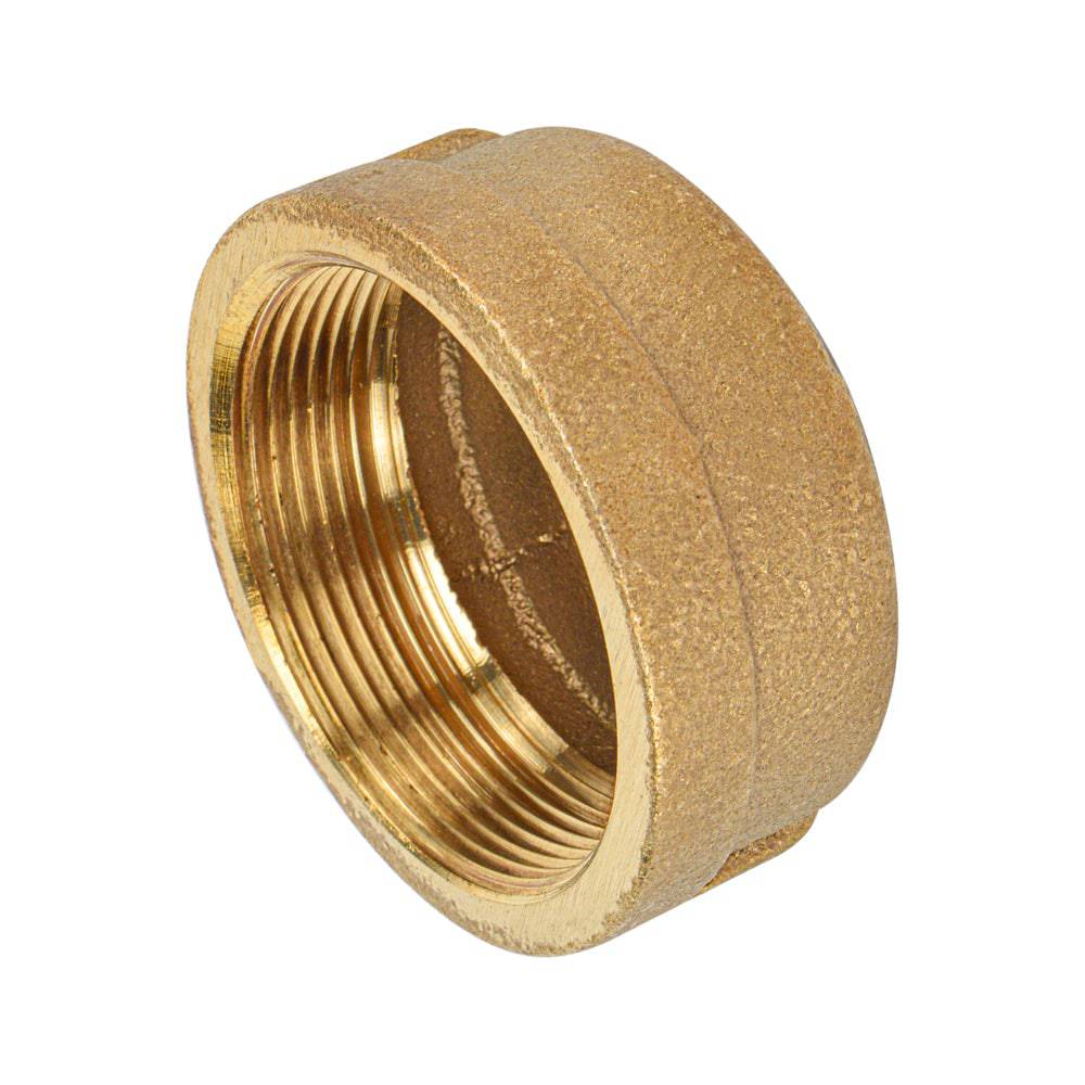 Brass Cap Fitting , Lead Free Brass - watertech plumbing supply