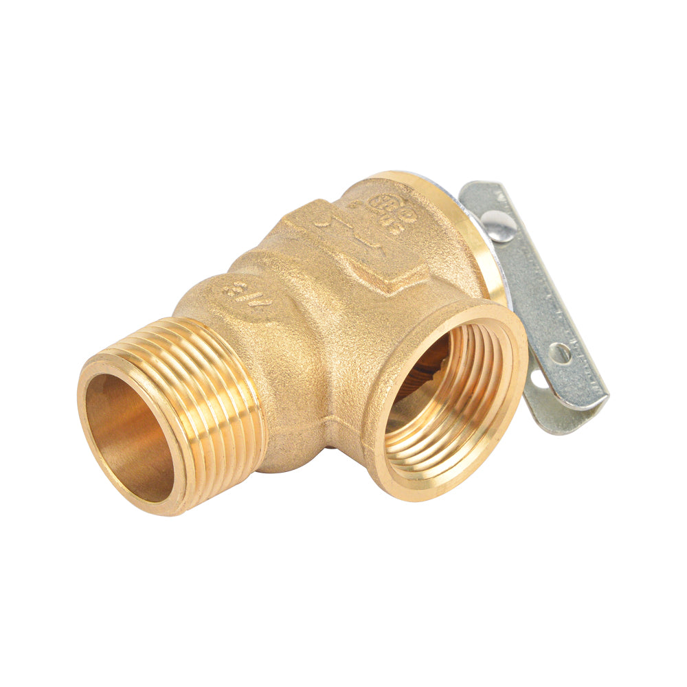 HYDRO MASTER Tankless Water Heater Brass Pressure Relief Valve