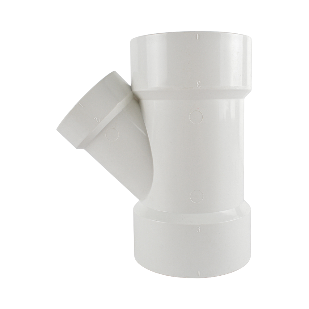 PVC DWV Reducing WYE Fittings (Full Hub)