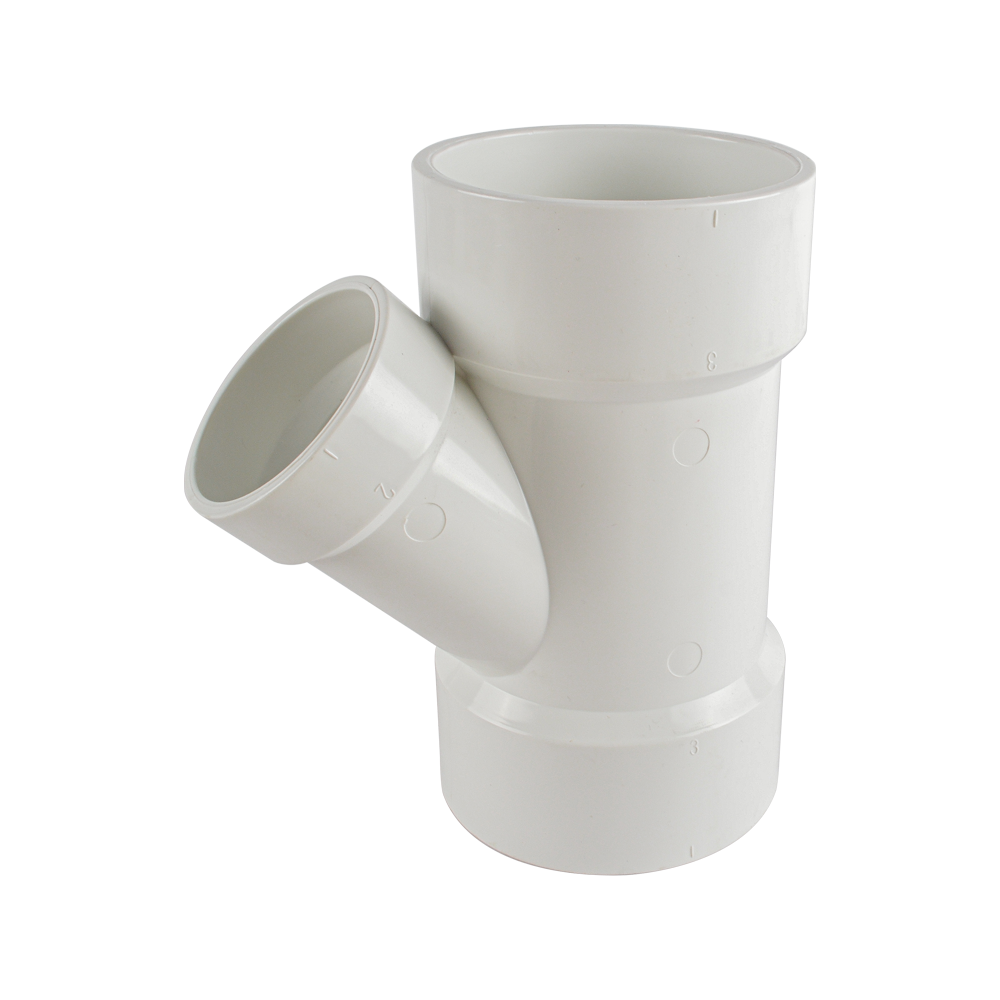 PVC DWV Reducing WYE Fittings (Full Hub)