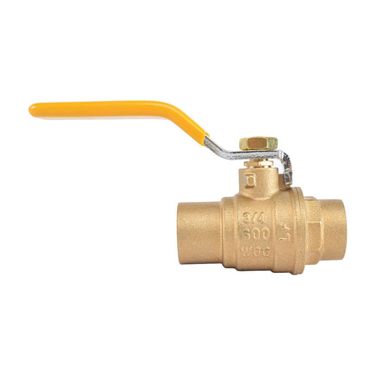 HYDRO MASTER Brass Forged Full Flow Lead Free Ball Valve