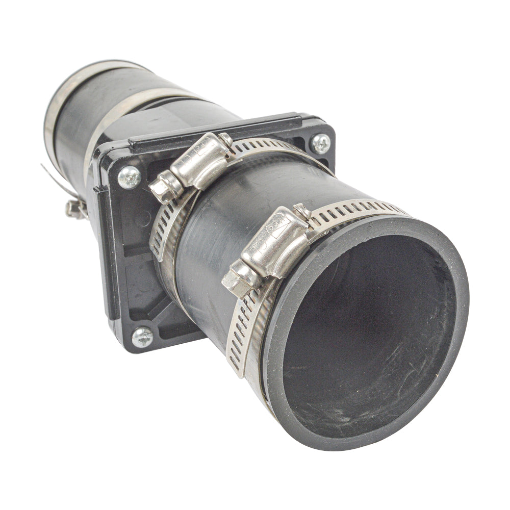 Hydro Master 2 inch Plastic Sump Pump Check Valve with Stainless Steel Clamps