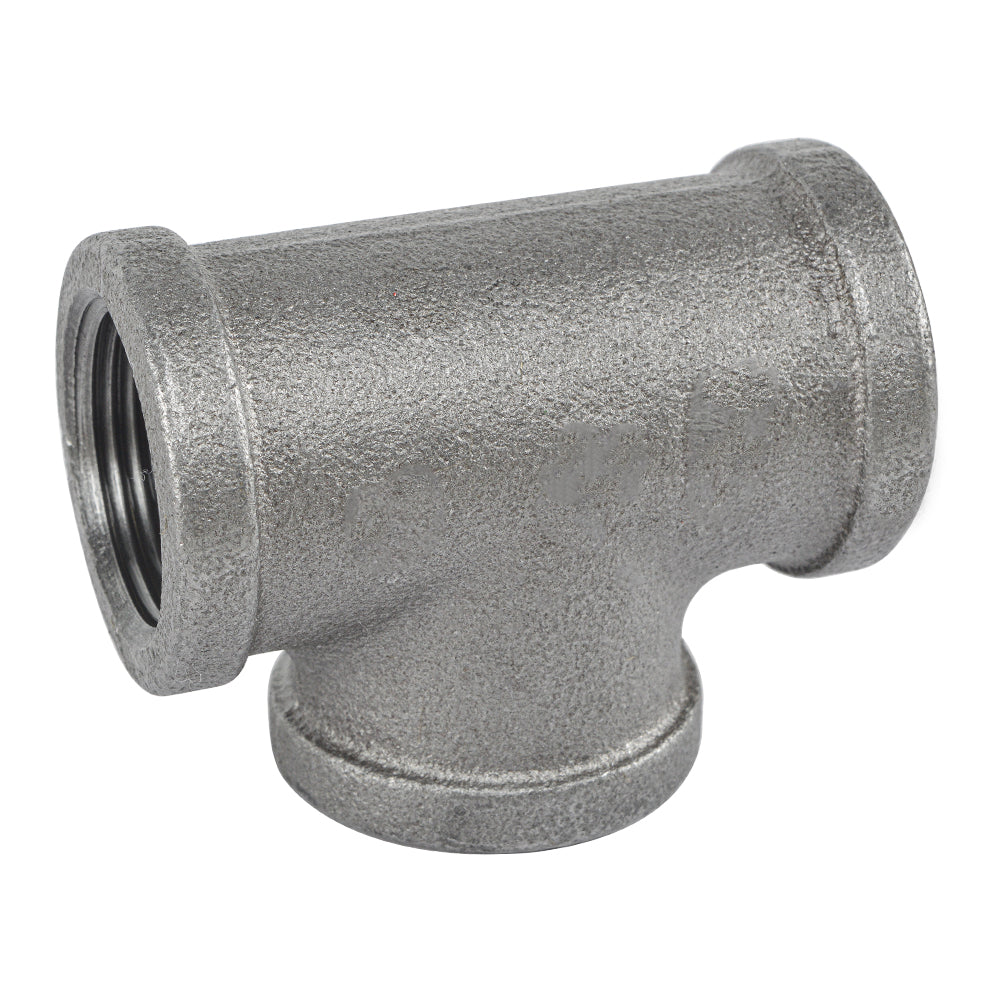 HYDRO MSATER NPT Thread Black Fittings Tee Iron Pipe Malleable Fittings