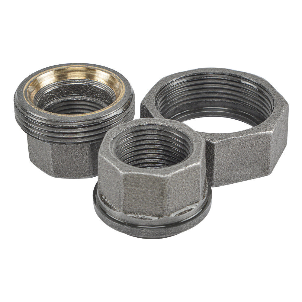HYDRO MSATER NPT Thread Black Fittings Union Iron Pipe Malleable Fittings