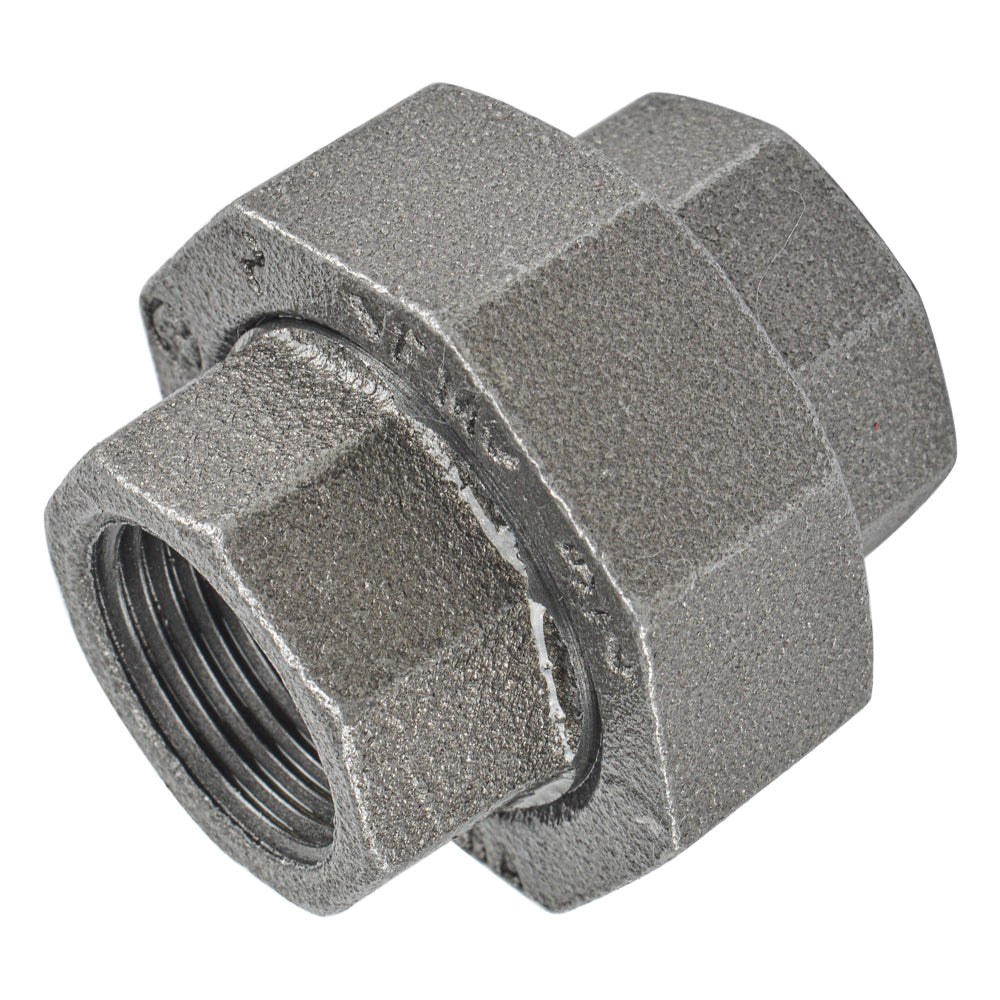 HYDRO MSATER NPT Thread Black Fittings Union Iron Pipe Malleable Fittings