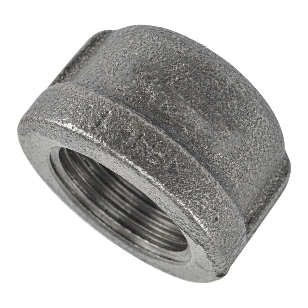 HYDRO MSATER NPT Thread Black Fittings Cap Iron Pipe Malleable Fittings