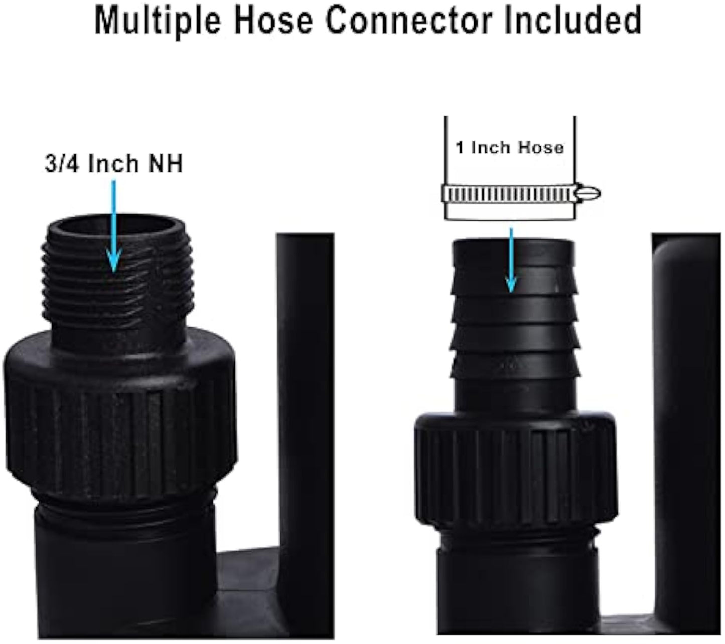 HYDRO MASTER Tankless Water Heater Flush kit,Includes 1/6HP Pump, 3.2 Gallon Pail With Screw Top Lid, Two 3/4-inch GHT x 6 FT Color Coded Rubber Hoses.