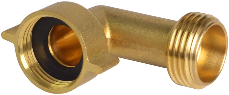 HYDRO MASTER 90 Degree Garden Hose Elbow with Lead Free Brass 3/4" FHT x 3/4" MHT
