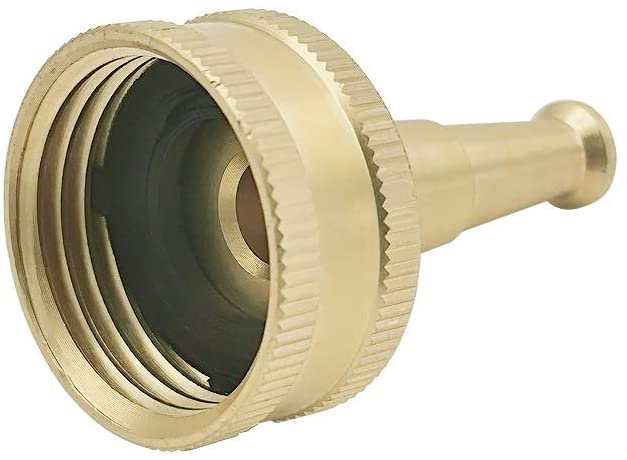 HYDRO MASTER 0712801 Brass Garden Sweeper Nozzle, Solid Brass,Great for Cleaning Car, Siding, Driveway,2 Pack