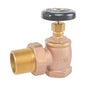 HYDRO MASTER Lead Free Brass Steam Radiator Angle Valves
