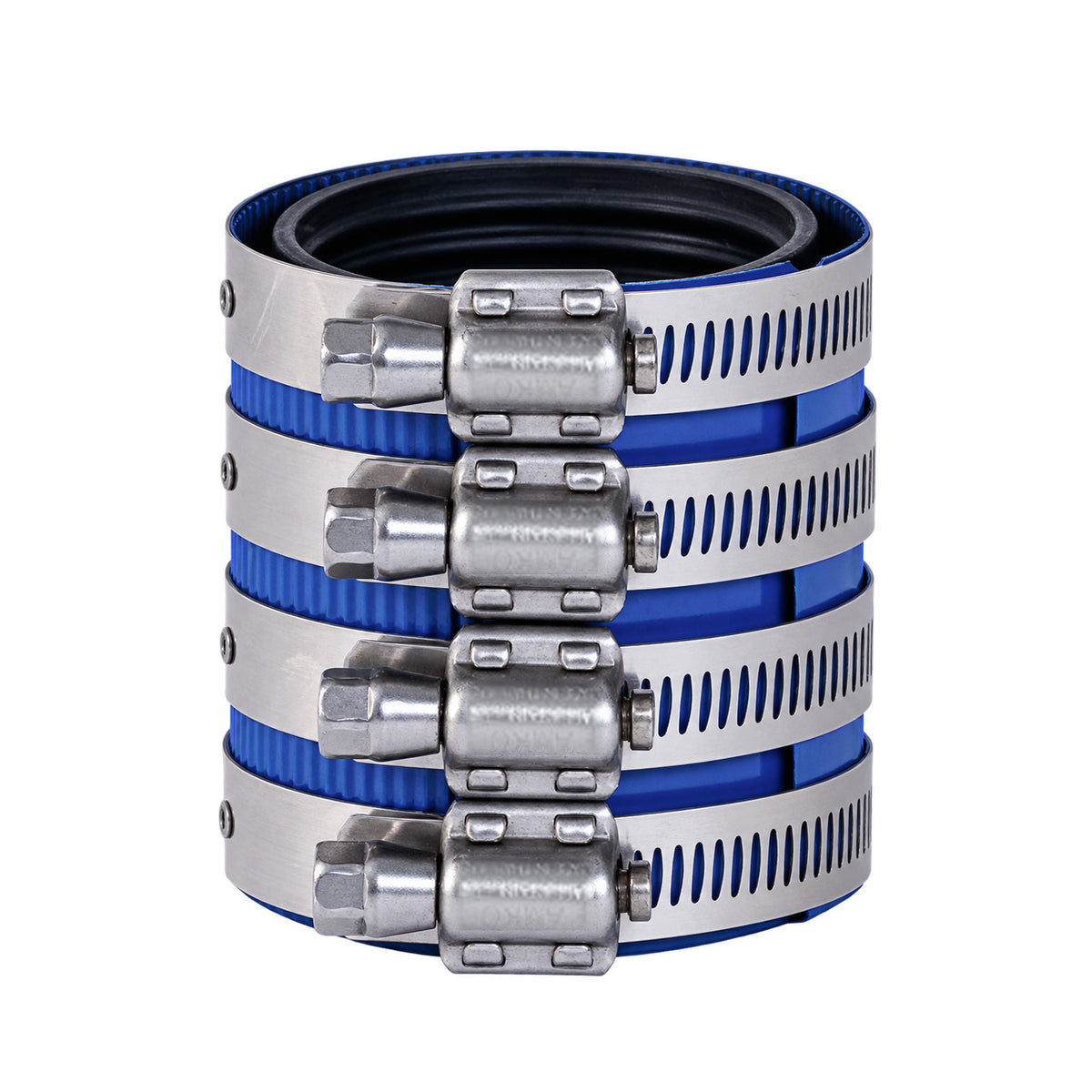 Heavy Duty Couplings (3/8″ Screw with blue color shield) - watertech plumbing supply