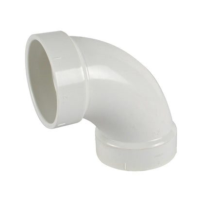 PVC DWV fitting 1/4 elbow (hub x hub)