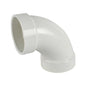 PVC DWV fitting 1/4 elbow (hub x hub)