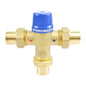 HYDRO MASTER Thermostatic Mixing Valve, Lead Free Brass Construction, Temperature Control, 3/4 Inch Sweat