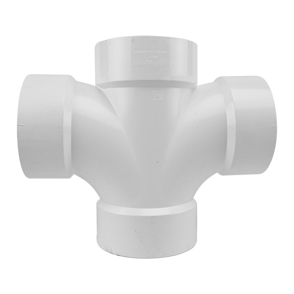 PVC Double Sanitary Tee - watertech plumbing supply