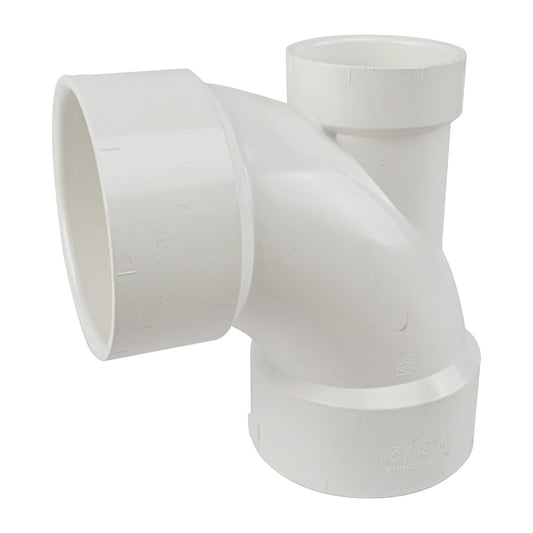 PVC 90 Elbow with Low Heel Inlet - watertech plumbing supply