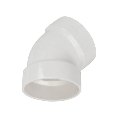 PVC DWV fittings 1/8 elbow (hub x hub)