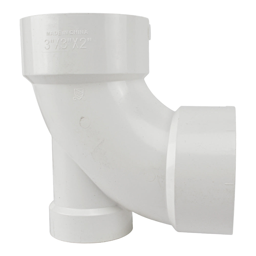PVC 90 Elbow with Low Heel Inlet - watertech plumbing supply