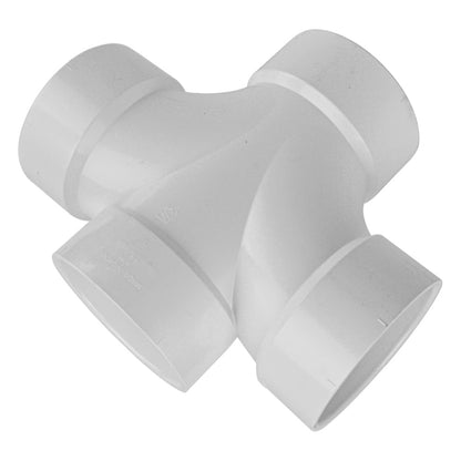 PVC Double Sanitary Tee - watertech plumbing supply
