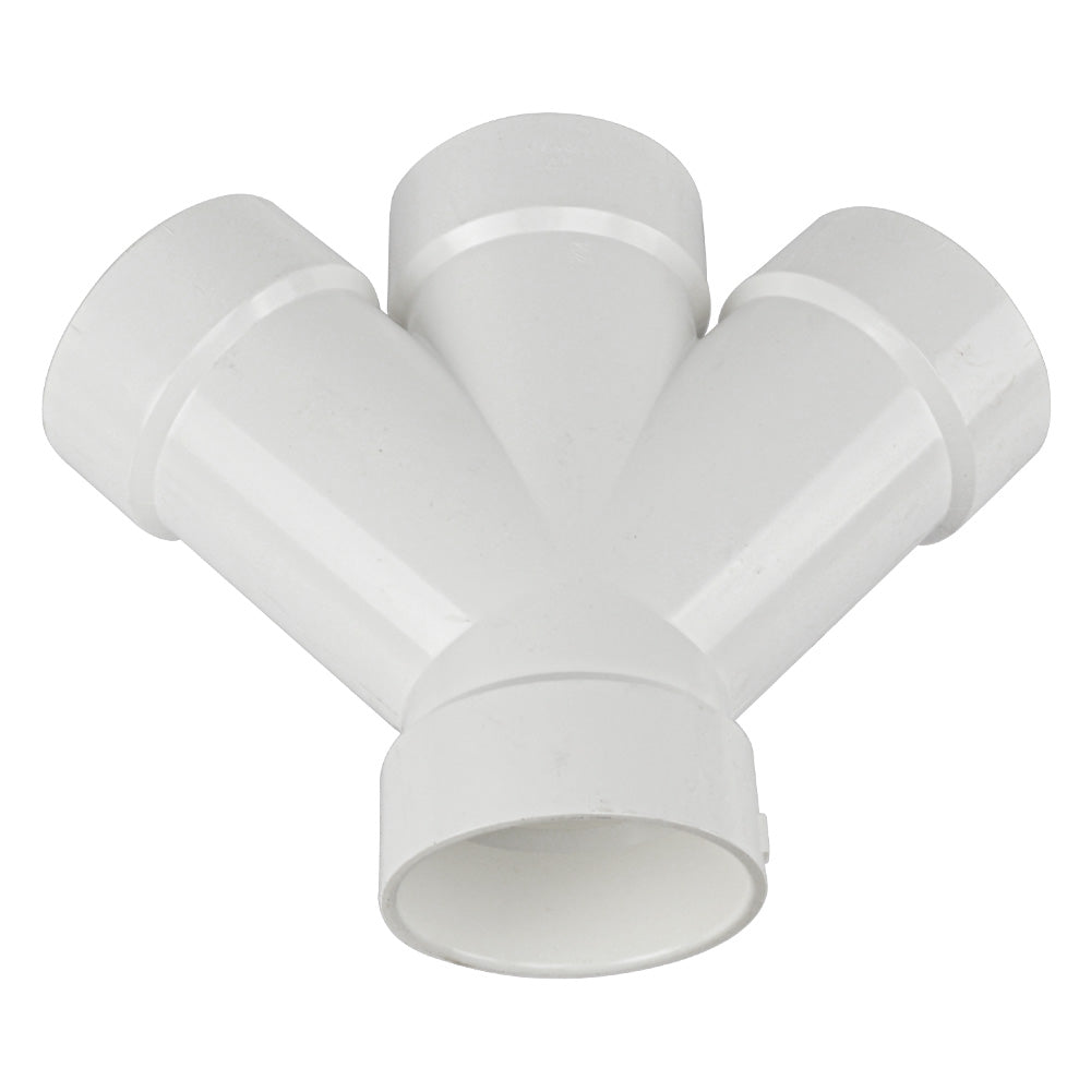 PVC Double Wye - watertech plumbing supply