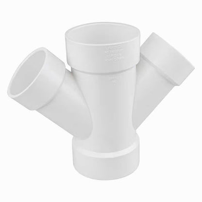 PVC Reducing Double Wye - watertech plumbing supply