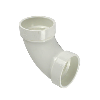 PVC DWV fitting 1/4 elbow (hub x hub)