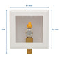 HYDRO MASTER Stop Valve, 1/2" Gas Valve Box