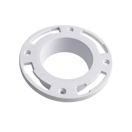 4" PVC Closet Flange, Fit Inside 4" Hub End