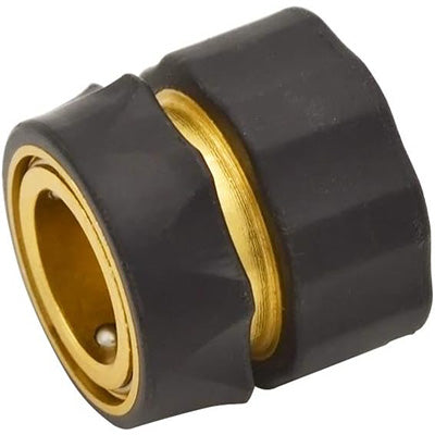 HYDRO MASTER 3/4" Garden Hose Quick Connector with Auto Shut-Off,Fits All Garden Hose. (Aluminum)