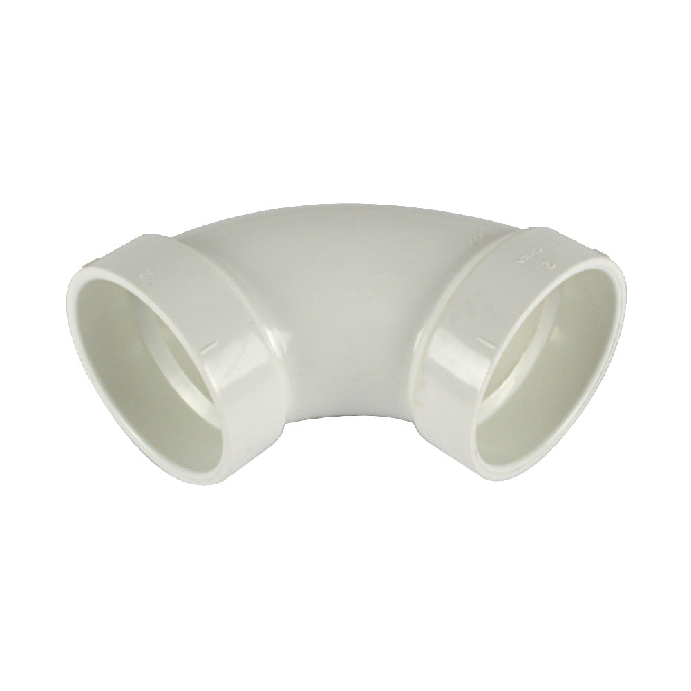 PVC DWV fitting 1/4 elbow (hub x hub)